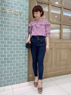 DEICYさん（レディース・160cm）の夏コーディネート