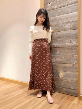 「DEICY（デイシー）のアイテム」を使った、DEICYさん（レディース・156cm）の冬コーディネート