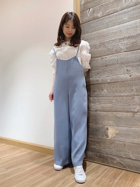 「DEICY（デイシー）のアイテム（その他パンツ）」を使った、DEICYさん（レディース・156cm）の冬コーディネート
