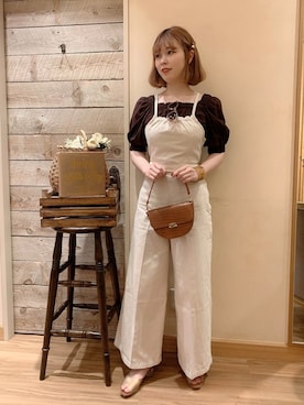 「DEICY（デイシー）のアイテム（その他パンツ）」を使った、DEICYさん（レディース・164cm）の冬コーディネート