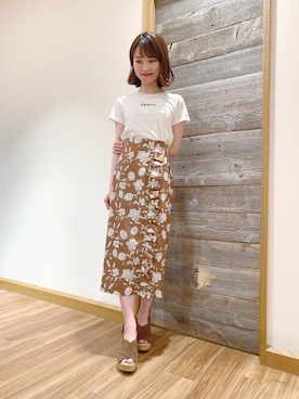 「DEICY（デイシー）のアイテム」を使った、DEICYさん（レディース・158cm）の夏コーディネート