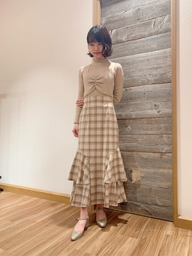 「DEICY（デイシー）のアイテム」を使った、DEICYさん（レディース・159cm）の秋コーディネート