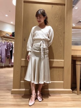 「DEICY（デイシー）のアイテム」を使った、DEICYさん（レディース・159cm）の秋コーディネート