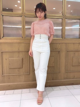 「アイテム（その他シューズ）」を使った、DEICYさん（レディース・160cm）の春コーディネート