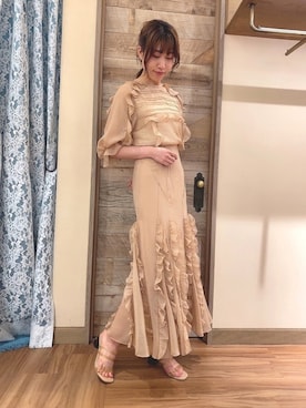 「DEICY（デイシー）のアイテム」を使った、DEICYさん（レディース・160cm）の春コーディネート