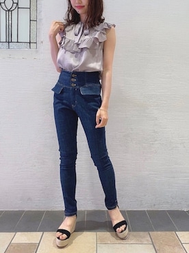 DEICYさん（レディース・158cm）の夏コーディネート