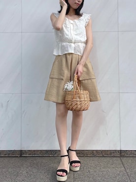 DEICYさん（レディース・160cm）の夏コーディネート