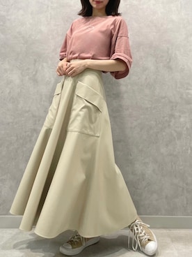 「DEICY（デイシー）のアイテム」を使った、DEICYさん（レディース・160cm）の夏コーディネート