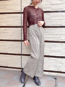 「DEICY（デイシー）のアイテム（その他パンツ）」を使った、DEICYさん（レディース・158cm）の夏コーディネート