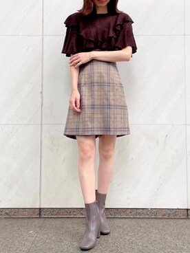 「DEICY（デイシー）のアイテム（その他パンツ）」を使った、DEICYさん（レディース・160cm）の夏コーディネート