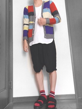 ぴーさん（メンズ・168cm）の夏コーディネート