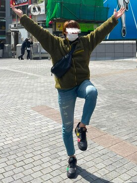「BLACK by VANQUISH（ブラックバイバンキッシュ）のアイテム」を使った、KTRさん（メンズ・176cm）の春コーディネート