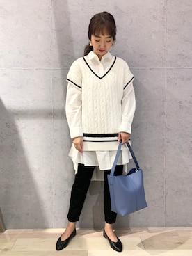 yopieさん（レディース・162cm）の冬コーディネート