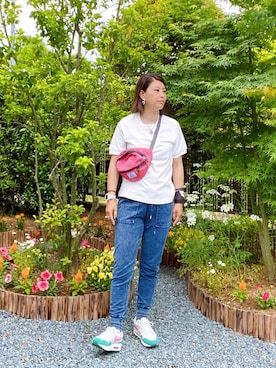 「Gregory」｜「アイテム（腕時計）」を使った、はこさん（レディース・159cm）の春コーディネート