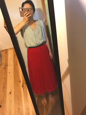 「MAR（メーア）のアイテム」を使った、gaさん（レディース・157cm）の夏コーディネート