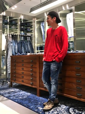 ウエンツさんのコーディネート