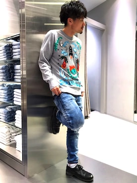 ウエンツさんのコーディネート