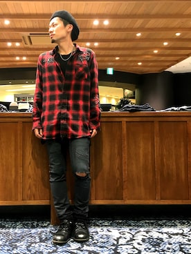 ウエンツさんのコーディネート