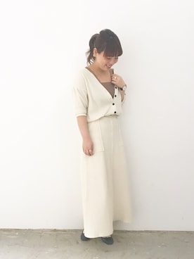 nakanishi_sakiさん(レディース・154cm)の春コーディネート