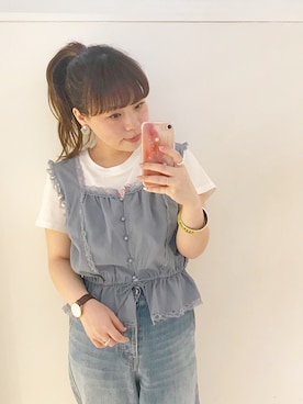 nakanishi_sakiさん（レディース・154cm）の春コーディネート