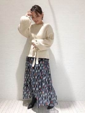 「マキシワンピ」｜nakanishi_sakiさん（レディース・154cm）の秋コーディネート