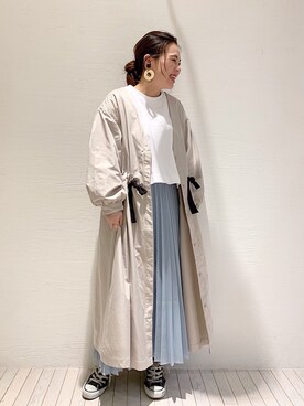 「Acne Studios（アクネストゥディオズ）のアイテム（スウェット）」を使った、nakanishi_sakiさん（レディース・154cm）の冬コーディネート