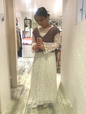 nakanishi_sakiさん（レディース・154cm）の春コーディネート