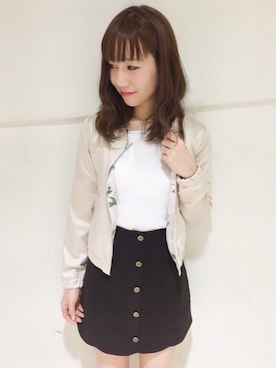 MIIAさん（レディース・160cm）の冬コーディネート