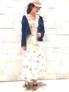 MIIAさん（レディース・160cm）の春コーディネート