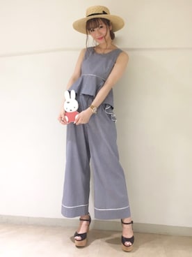 MIIAさん（レディース・160cm）の夏コーディネート