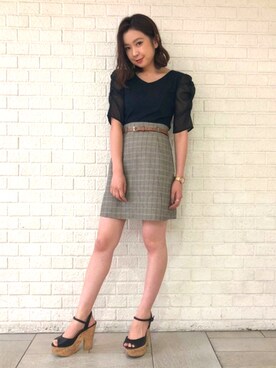 MIIAさん（レディース・160cm）の夏コーディネート