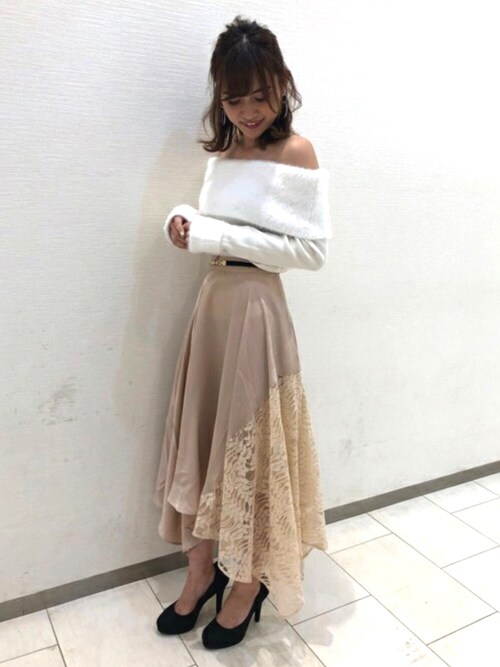 Miia Miia Official Miiaのニット セーターを使ったコーディネート Wear