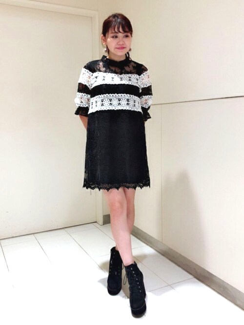 Miia Miia Official Miiaのワンピースを使ったコーディネート Wear