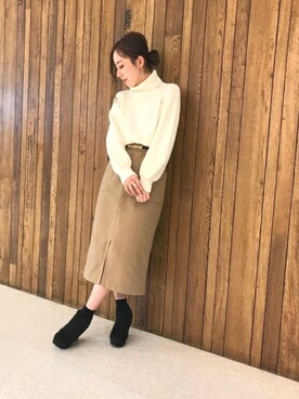 MIIAさん(レディース・160cm)の冬コーディネート