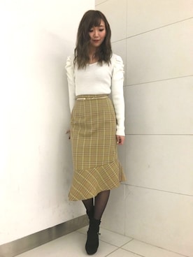 MIIAさん（レディース・160cm）の冬コーディネート