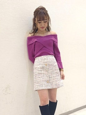 MIIAさん（レディース・160cm）の冬コーディネート