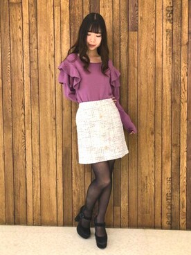 MIIAさん（レディース・160cm）の冬コーディネート