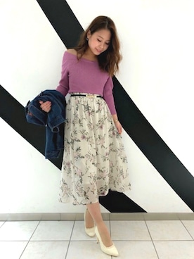 MIIAさん（レディース・160cm）の春コーディネート