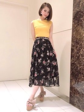 MIIAさん（レディース・159cm）の春コーディネート