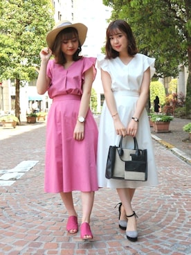 MIIAさん（レディース・155cm）の春コーディネート