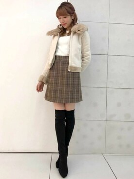 MIIAさん（レディース・160cm）の秋コーディネート