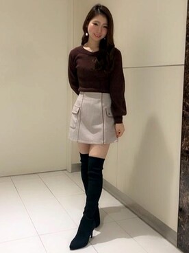 MIIAさん（レディース・160cm）の秋コーディネート