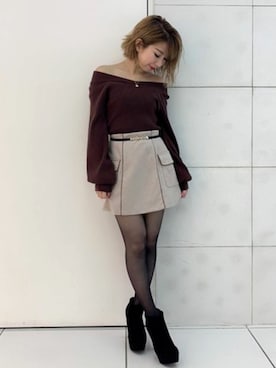 MIIAさん（レディース・160cm）の秋コーディネート