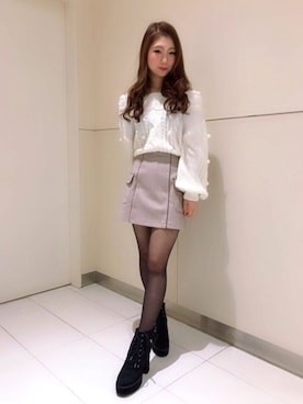 MIIAさん（レディース・160cm）の冬コーディネート