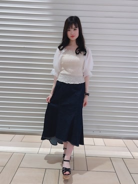 MIIAさん（レディース・160cm）の夏コーディネート