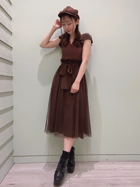 MIIAさん(レディース・160cm)の秋コーディネート