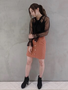 MIIAさん（レディース・160cm）の秋コーディネート