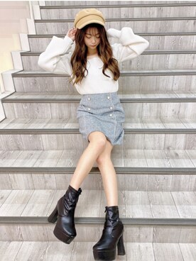 MIIAさん(レディース・152cm)の冬コーディネート