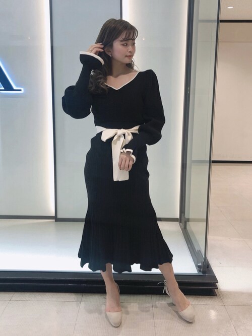 Miia Miia Official Miiaのワンピースを使ったコーディネート Wear