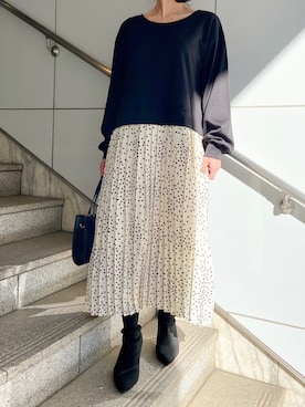 MIIAさん（レディース・156cm）の冬コーディネート